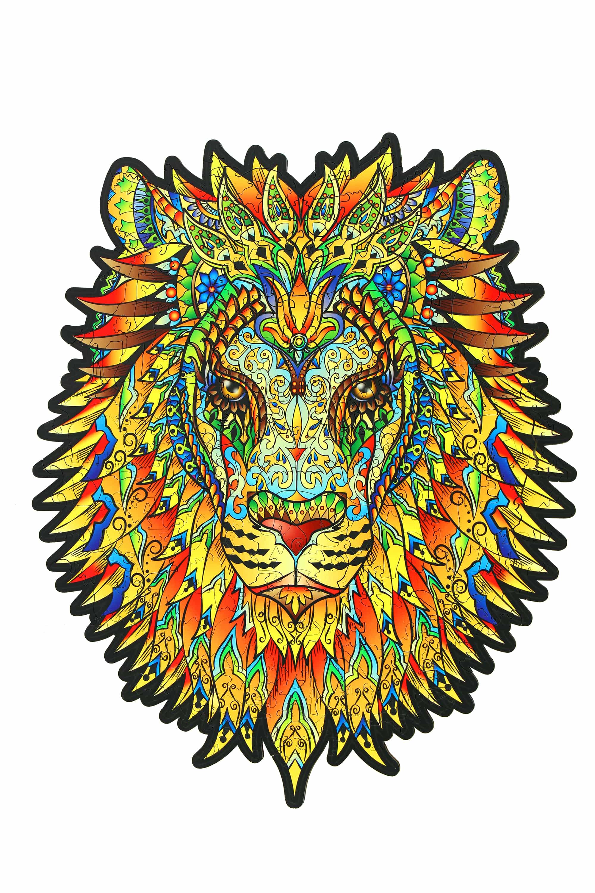 

Фигурный пазл из дерева The Lion King Leechee 34x27 см (det0004251) Разноцветный