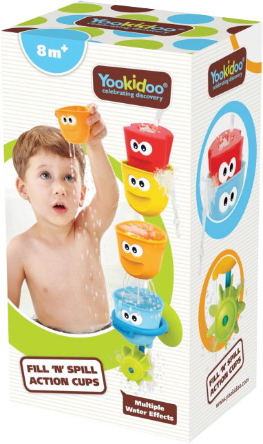 

Игрушка для воды Yookidoo Водные чашечки (7290107721615)