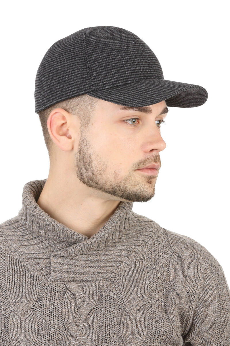 

Бейсболка из ткани мужская классическая в клетку 59см LF Label