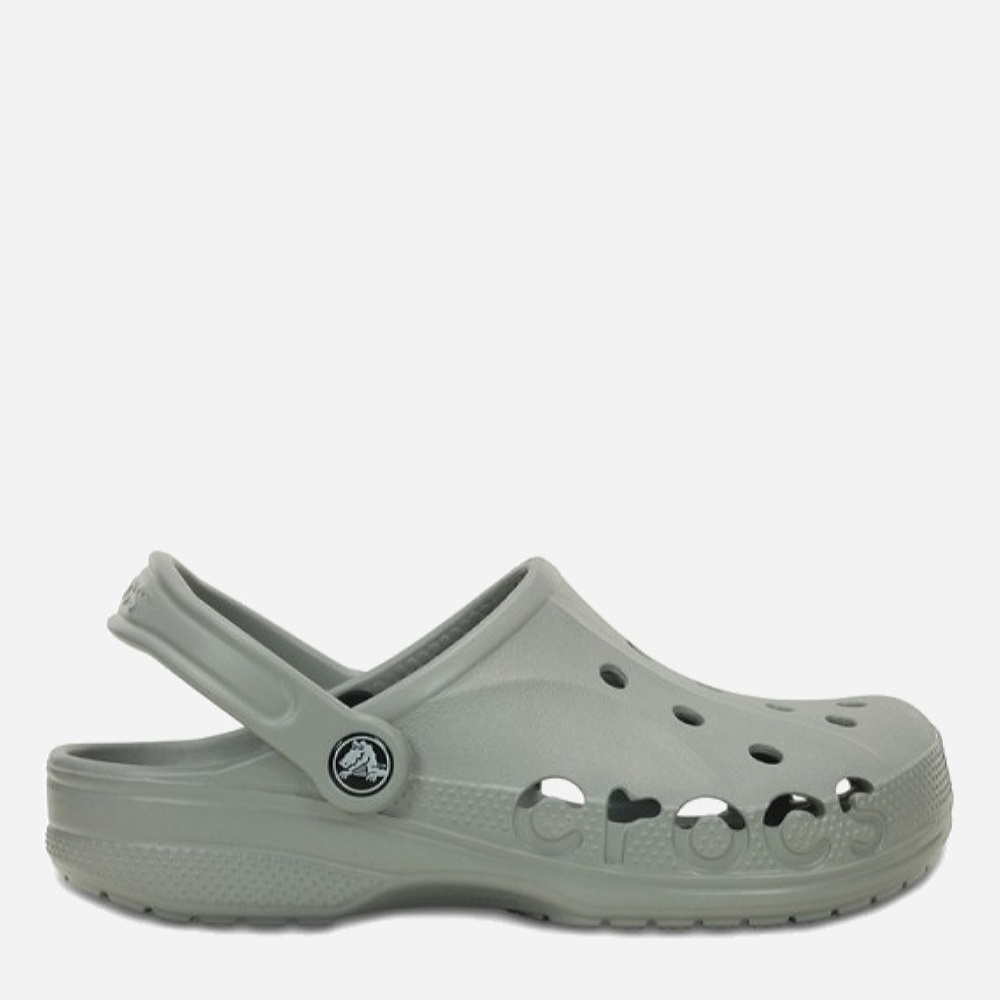 Акція на Жіночі крокси Crocs Baya 10126-007 39-40-M7/W9 25 см Світло-сірі від Rozetka