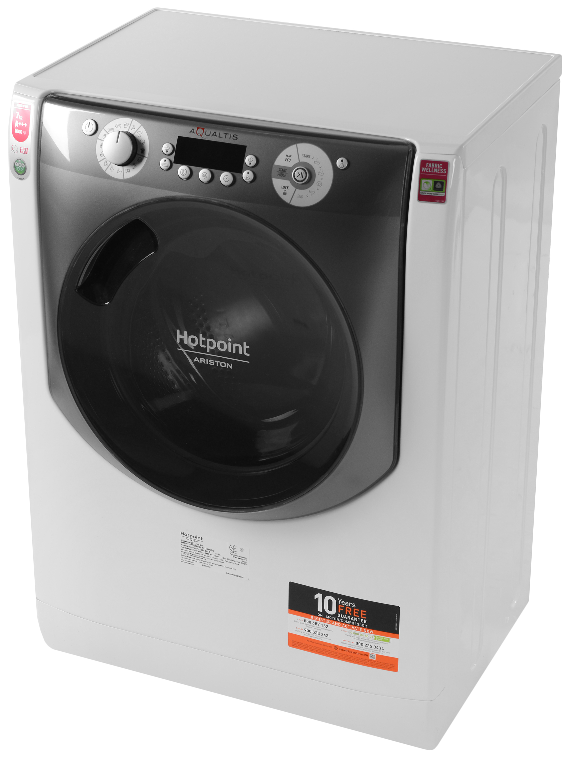 Стиральная машина узкая HOTPOINT ARISTON AQS73F 09 EU – отзывы покупателей  | ROZETKA