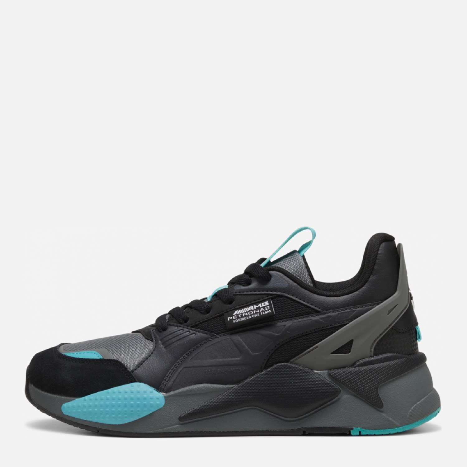 Акція на Чоловічі кросівки Puma MAPF1 RS-X T 30802101 42.5 (8.5UK) 27.5 см Puma Black-Flat Medium Gray-Sheen Green від Rozetka