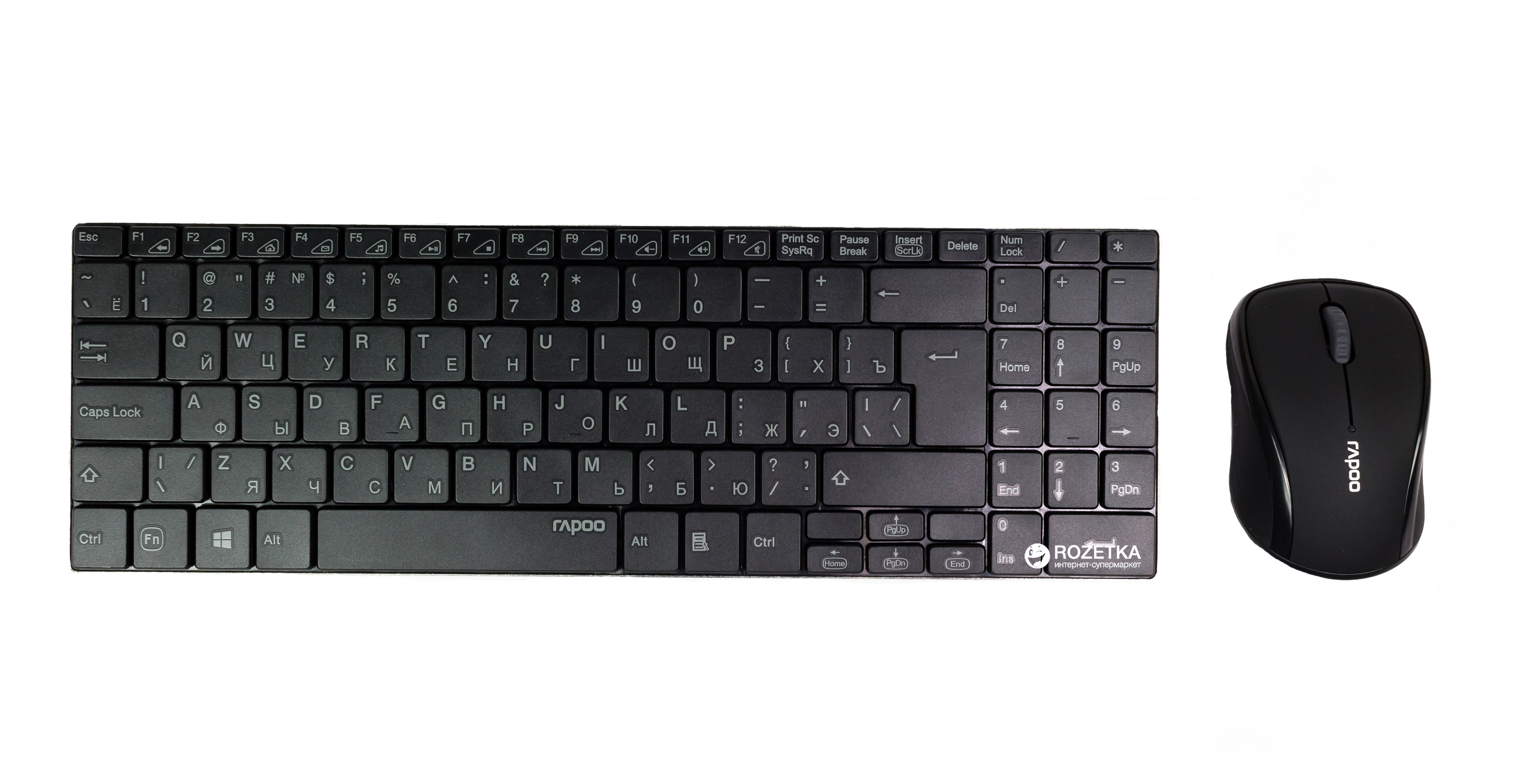 ROZETKA | Комплект беспроводной Rapoo 9060 2.4G. Цена, купить Комплект ...