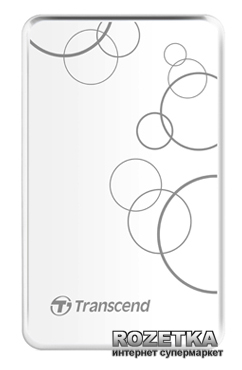 

Жесткий диск Transcend StoreJet 25A3 1TB TS1TSJ25A3W 2.5 USB 3.0 External White