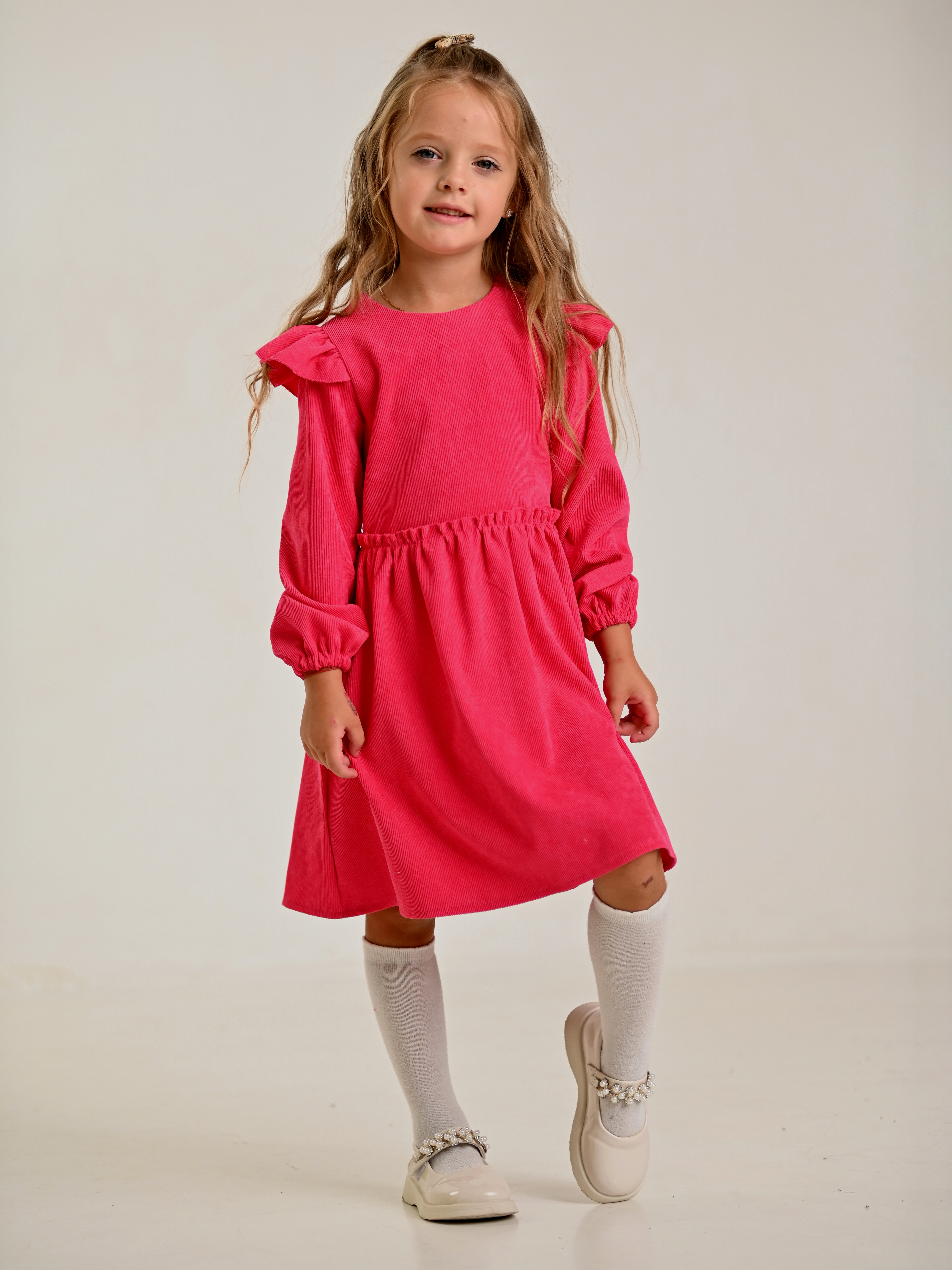 Акція на Дитяче плаття для дівчинки Tair kids 647 104 см Малина від Rozetka