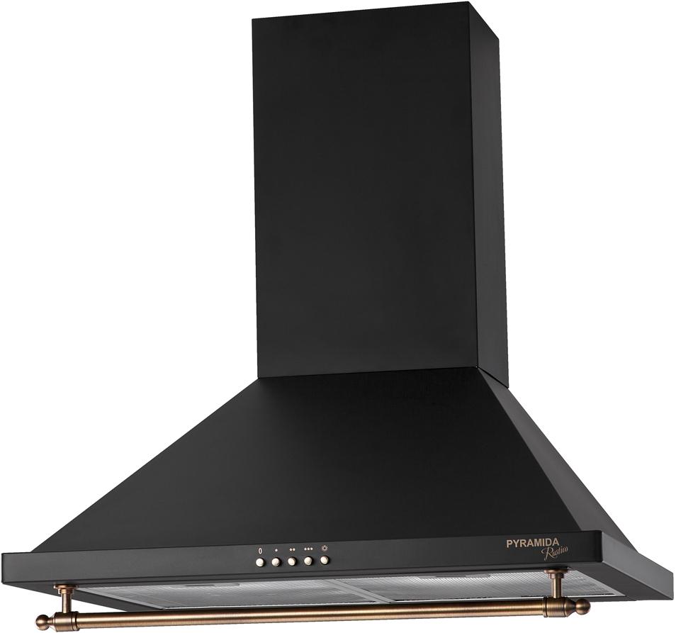 Вытяжка PYRAMIDA KH 60 (black rustico) – низкие цены, кредит, оплата ...