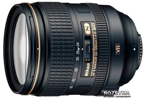 

AF-S Nikkor 24-120mm f/4G ED VR Офіційна гарантія