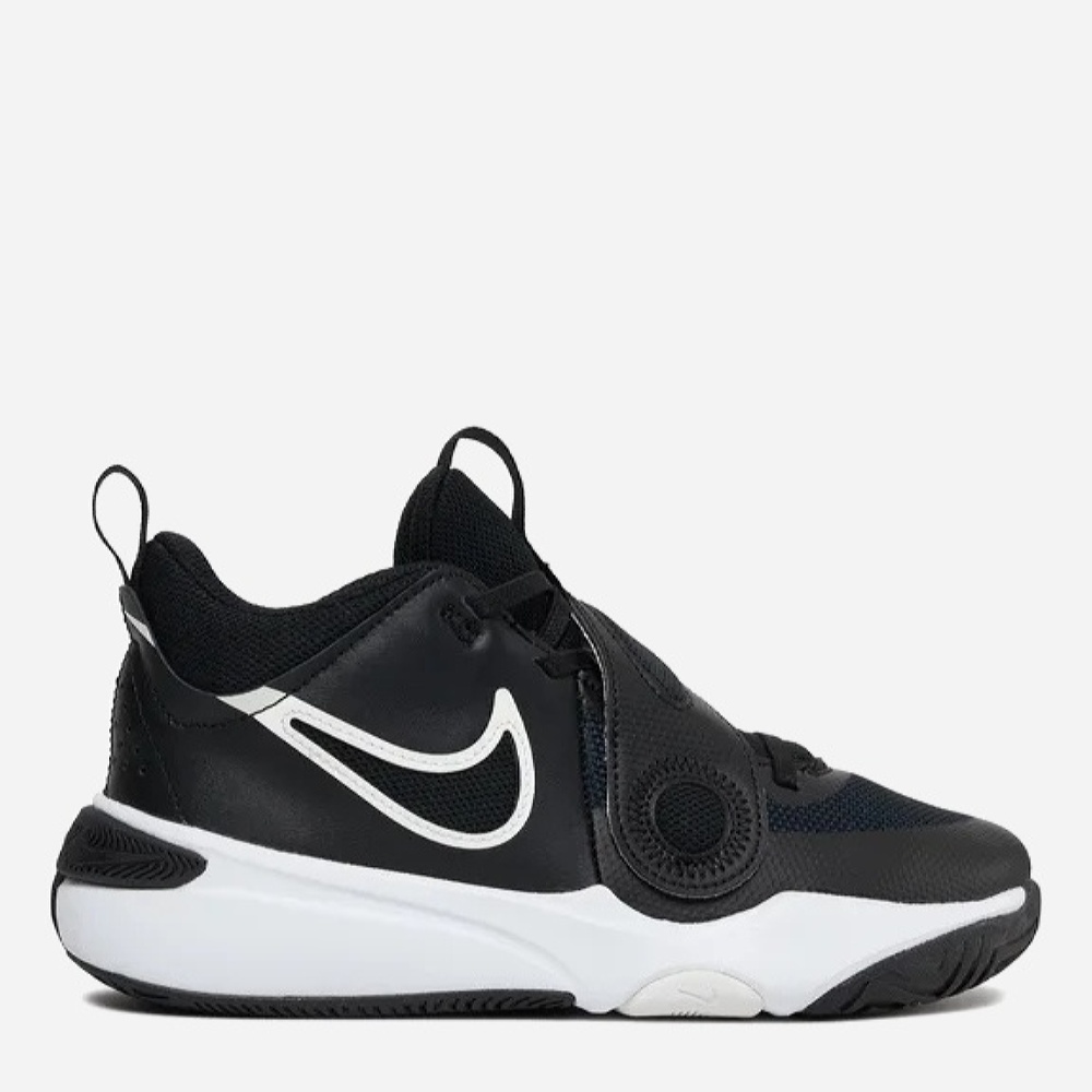 Акція на Підліткові кросівки для хлопчика Nike Team Hustle D 11 (Gs) DV8996-002 39 (6.5Y) Чорні від Rozetka