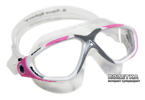 

Очки для плавания Aqua Sphere Vista Lady Clear Lens White/Pink (169700)