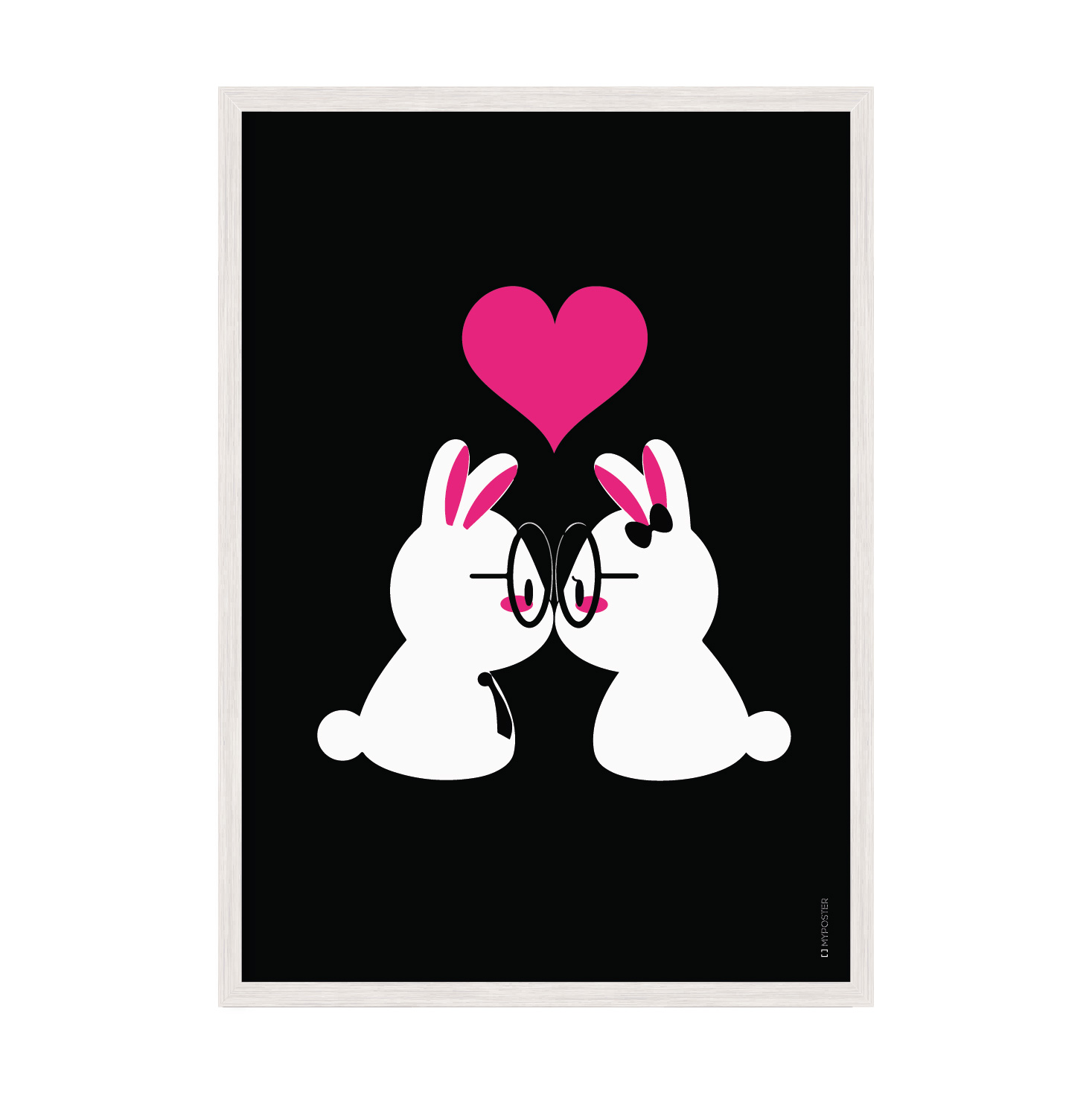 

Постер "Bunny Love" без стекла 42 x 59.4 см в белой рамке