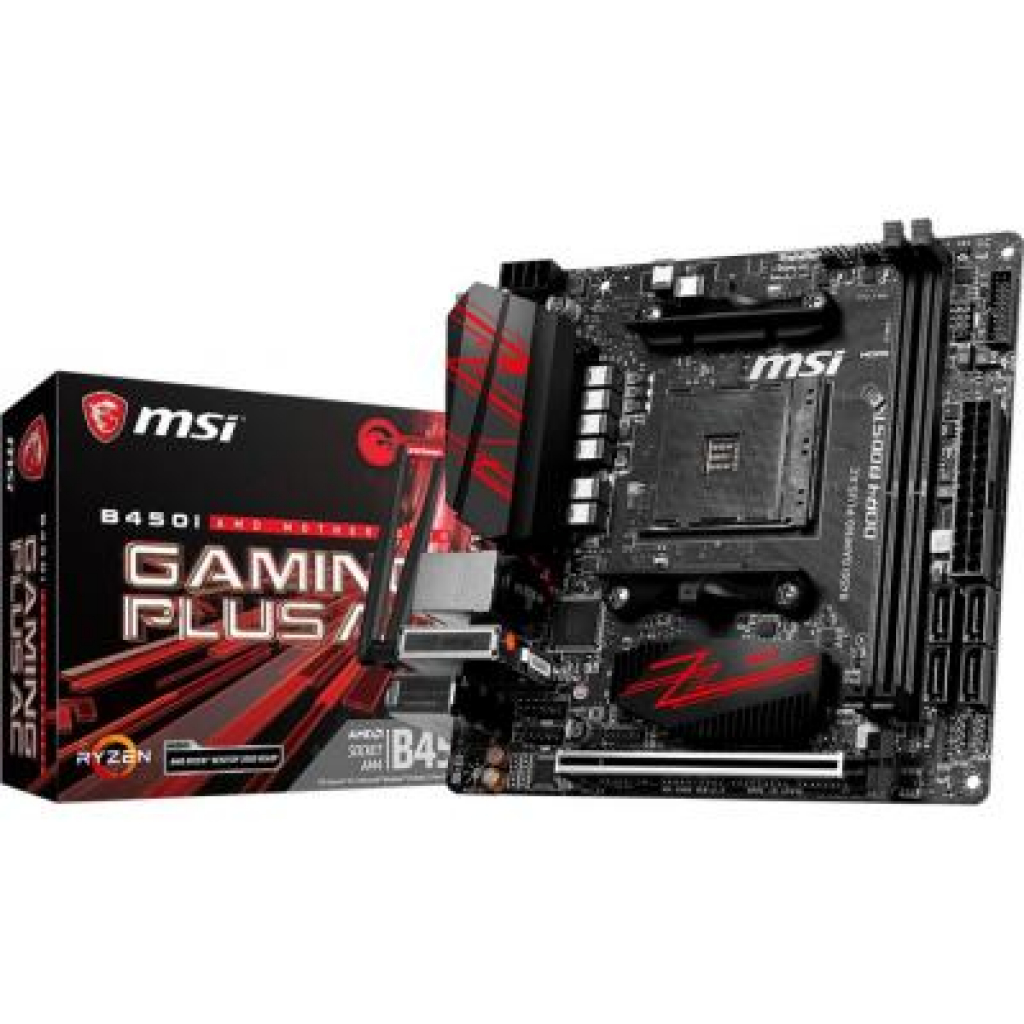 

Материнская плата MSI B450I GAMING PLUS AC