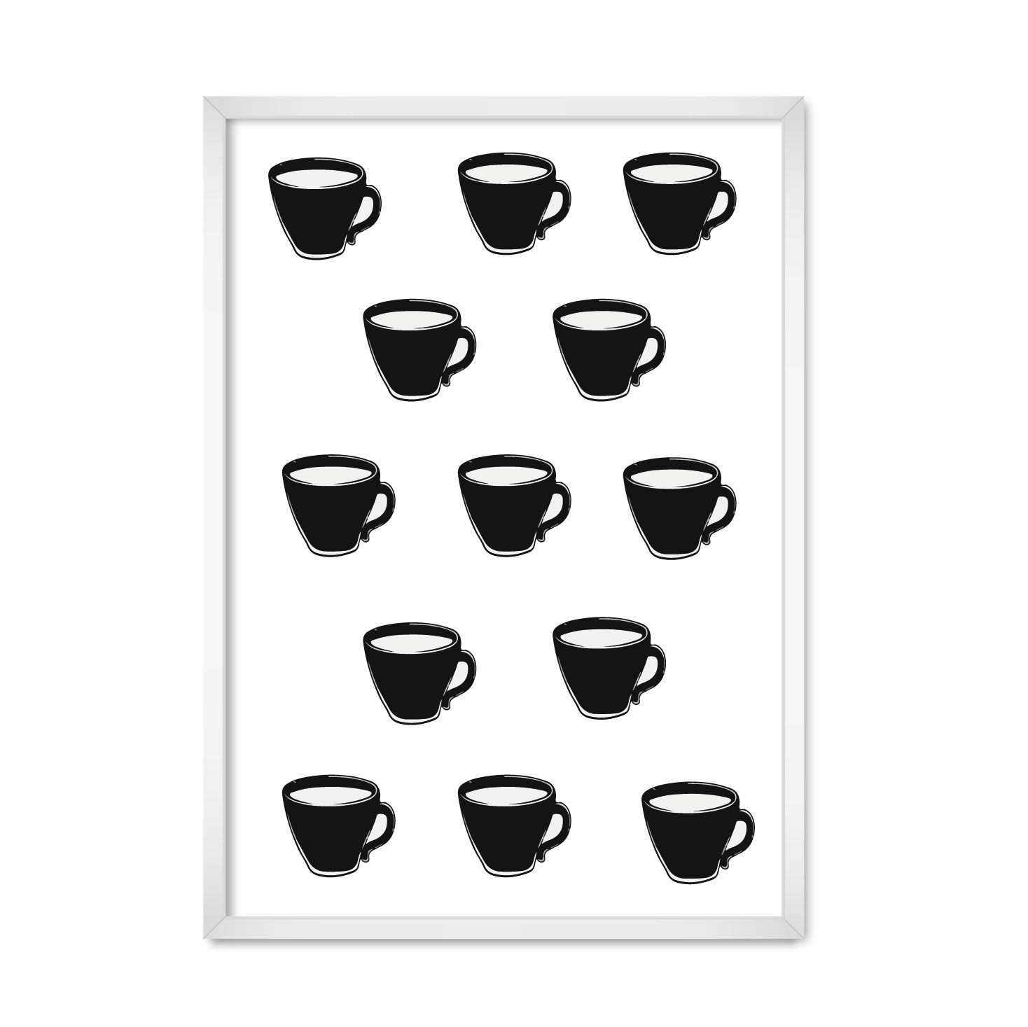 

Постер "Coffee cup" без стекла 59.6 x 84 см в белой рамке