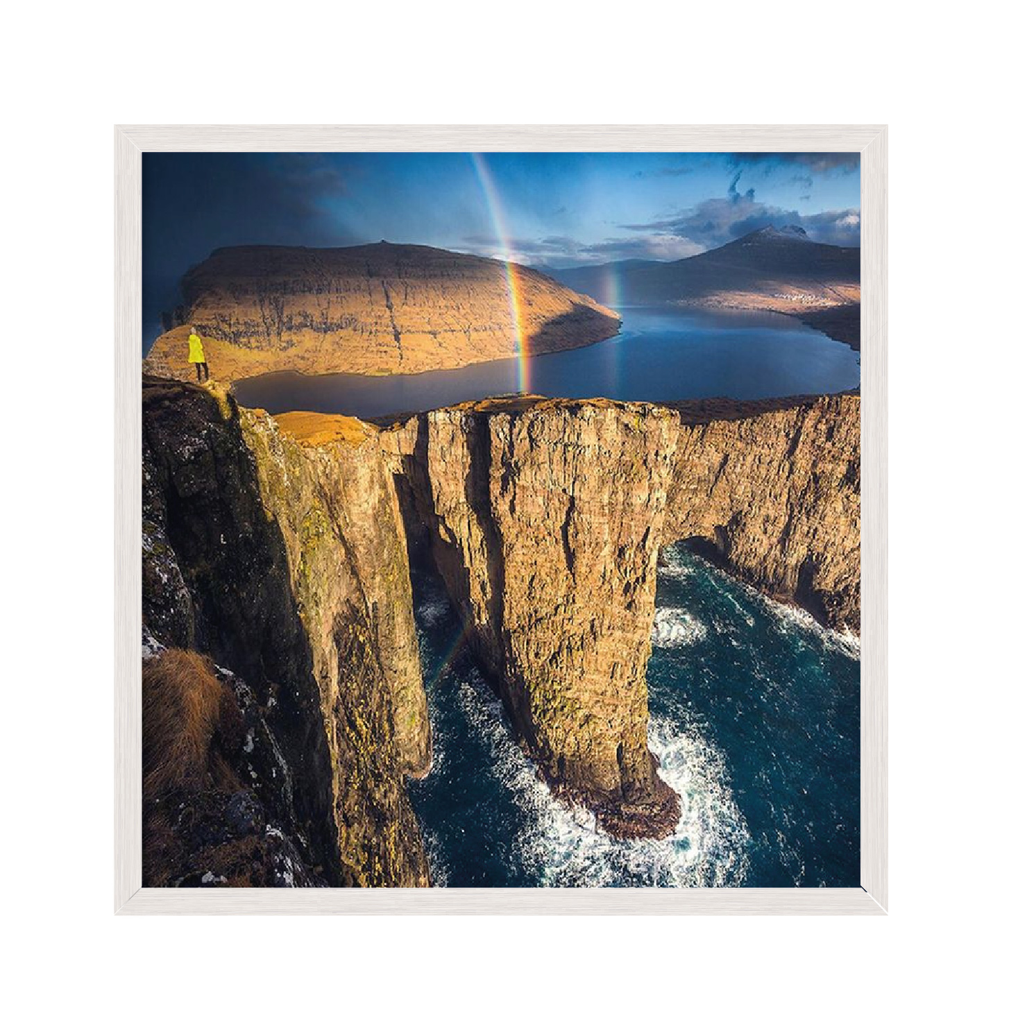 

Постер "Waterfall" без стекла 45 x 45 см в белой рамке