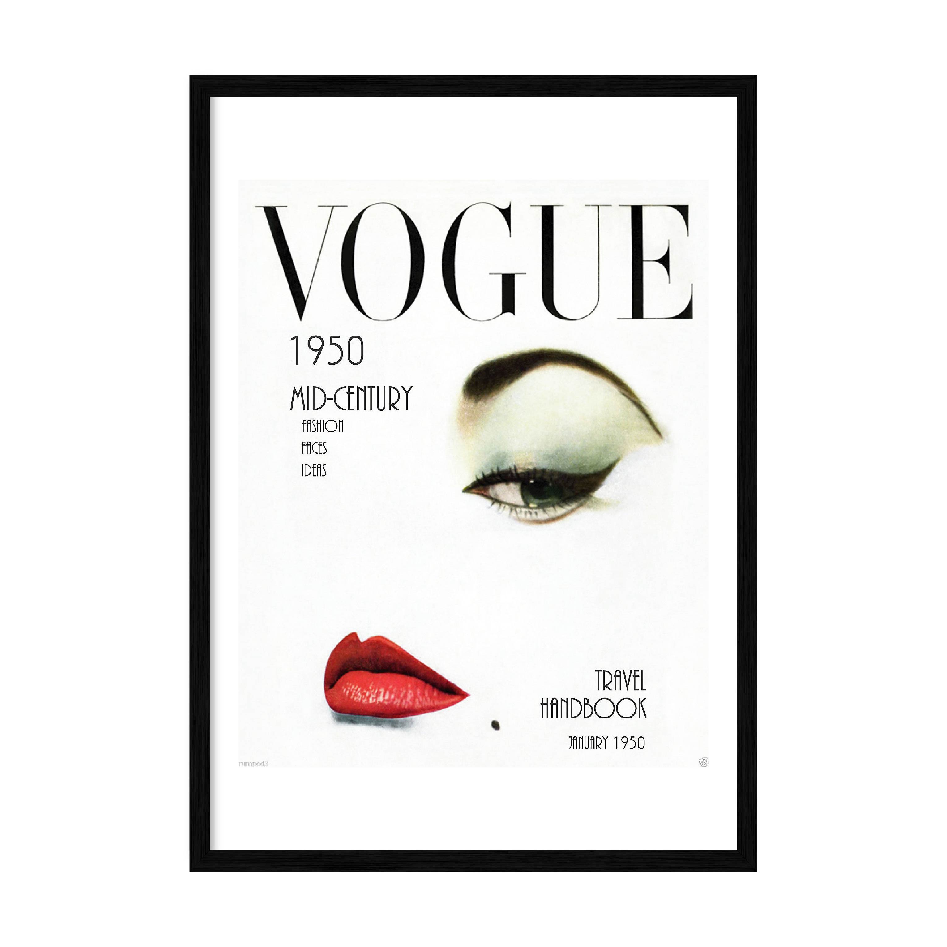 

Постер "VOGUE. vol. 1" с антибликовым стеклом 29.7 x 42 см в чёрной рамке