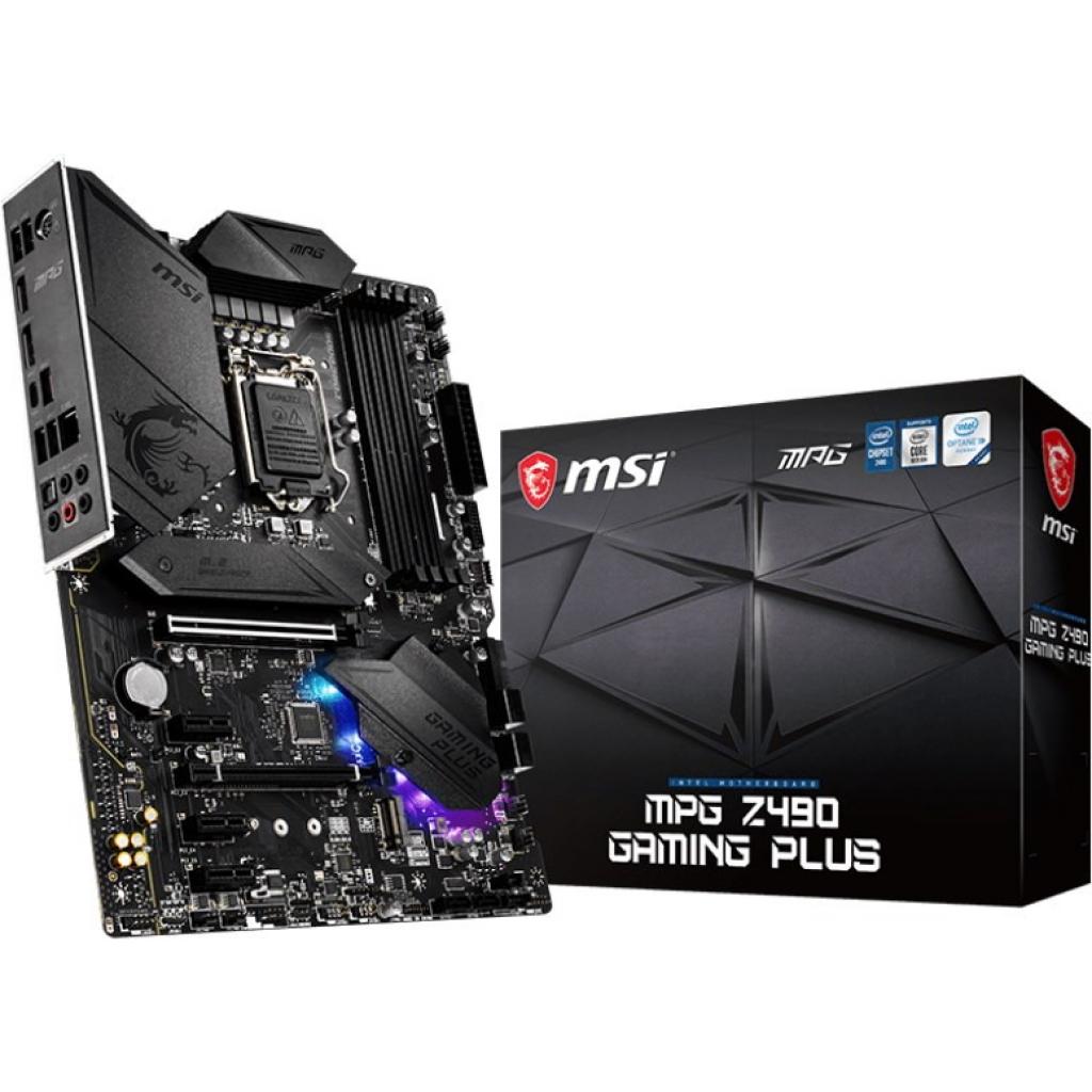 

Материнская плата MSI MPG Z490 GAMING PLUS