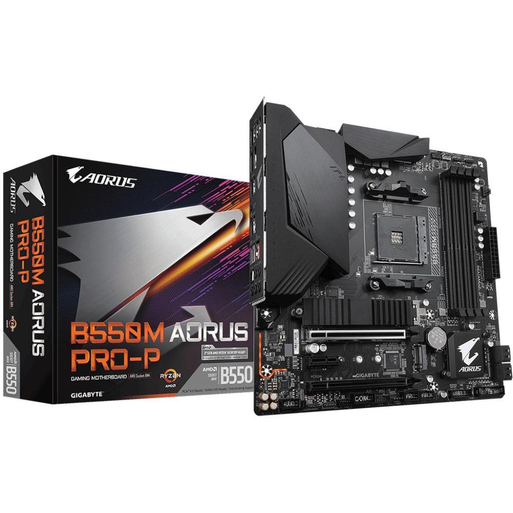 

Материнская плата GIGABYTE B550M AORUS PRO-P