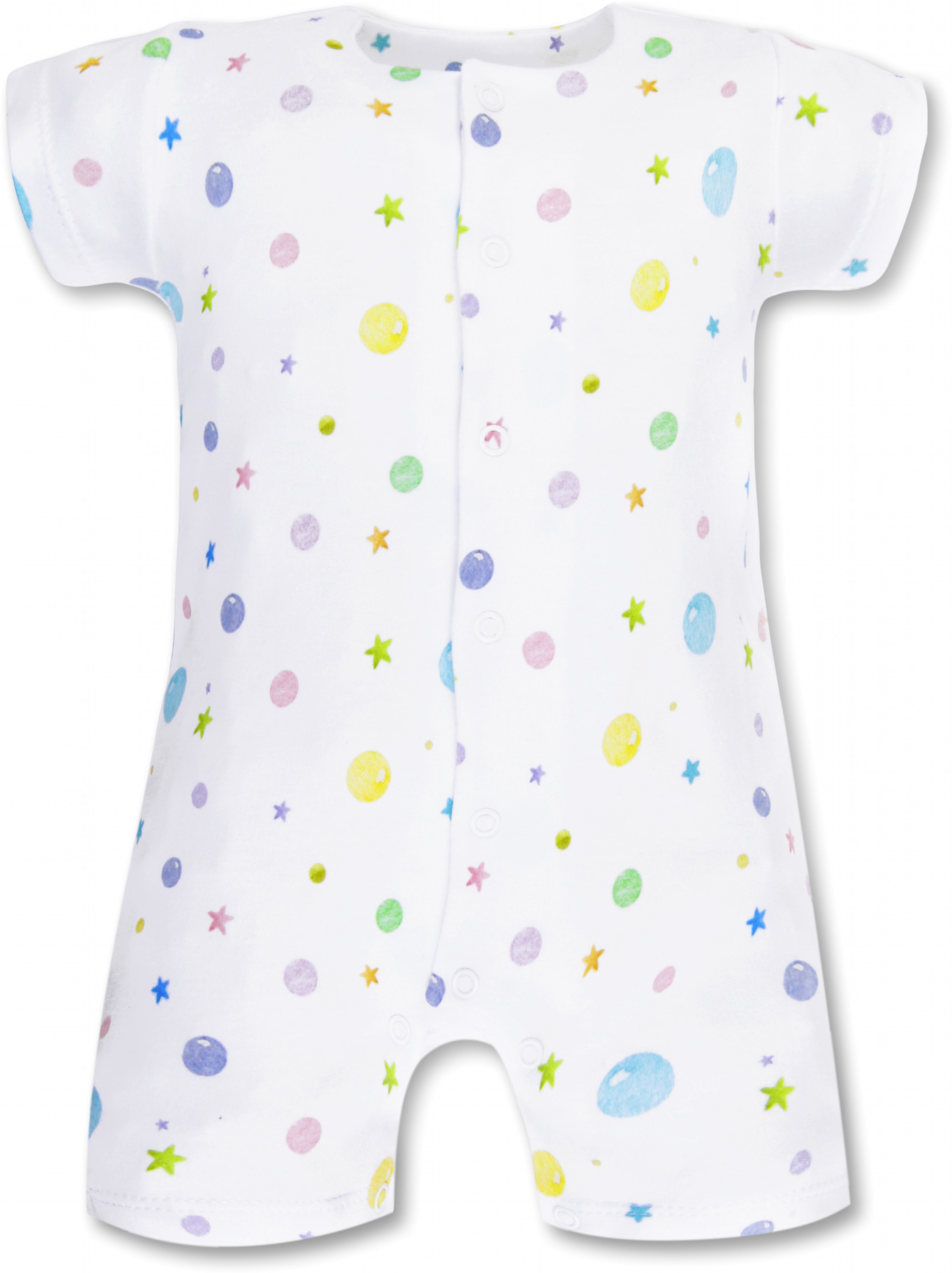 

Песочник Cotton Wonder Bubbles RP001 0-1 мес Белый