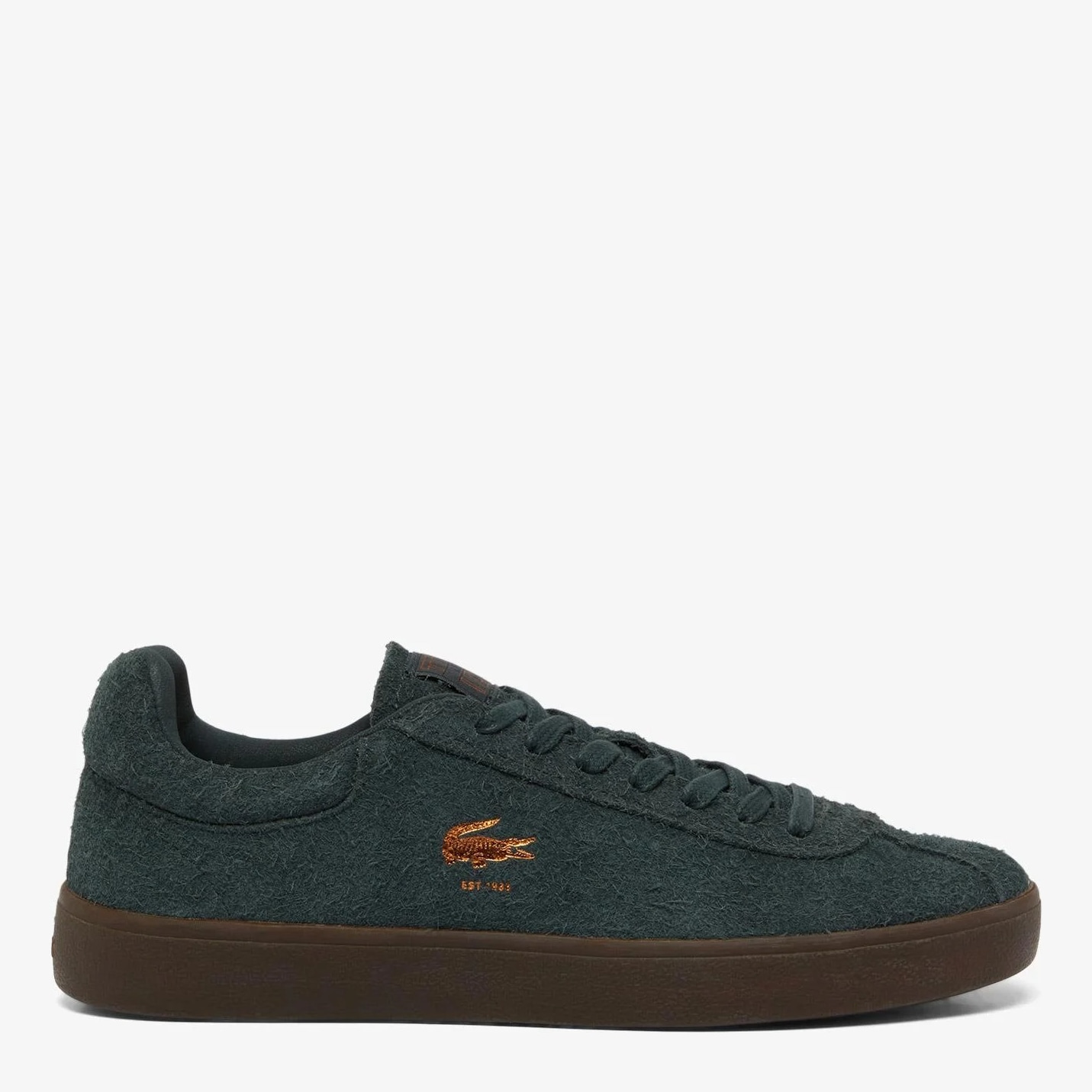 Акція на Жіночі кеди низькі Lacoste Baseshot 748SFA0011-DGD 37 (T4) 23.8 см Dk Grn/Dk Gum від Rozetka