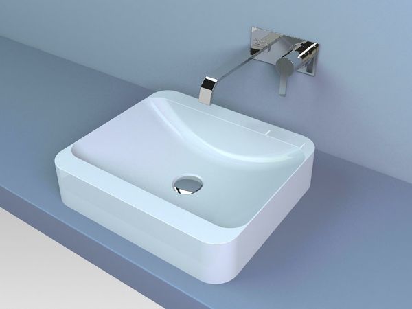

Раковина Miraggio GENEVA (450х400) білий глянець