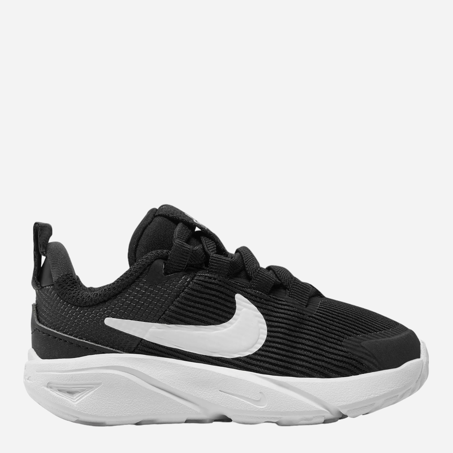 Акція на Дитячі кросівки для хлопчика Nike Star Runner 4 Nn (Td) DX7616-001 23.5 (7C) Чорні від Rozetka