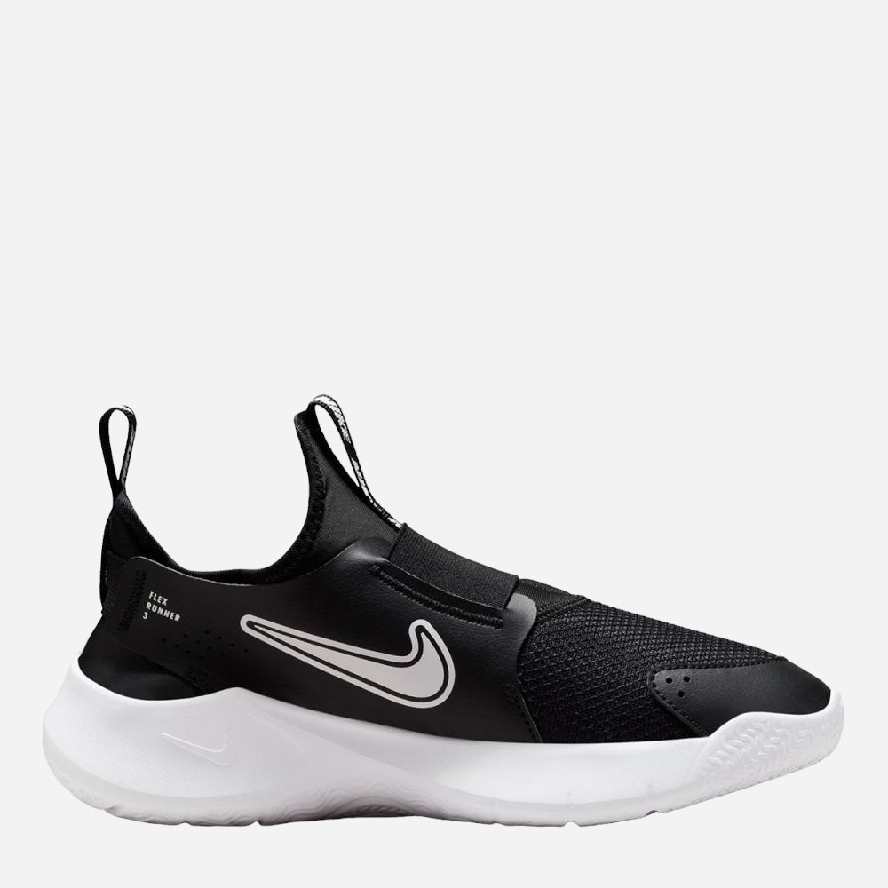 Акція на Підліткові кросівки для хлопчика Nike Flex Runner 3 (Gs) FN1294-005 35 (3Y) Чорні від Rozetka