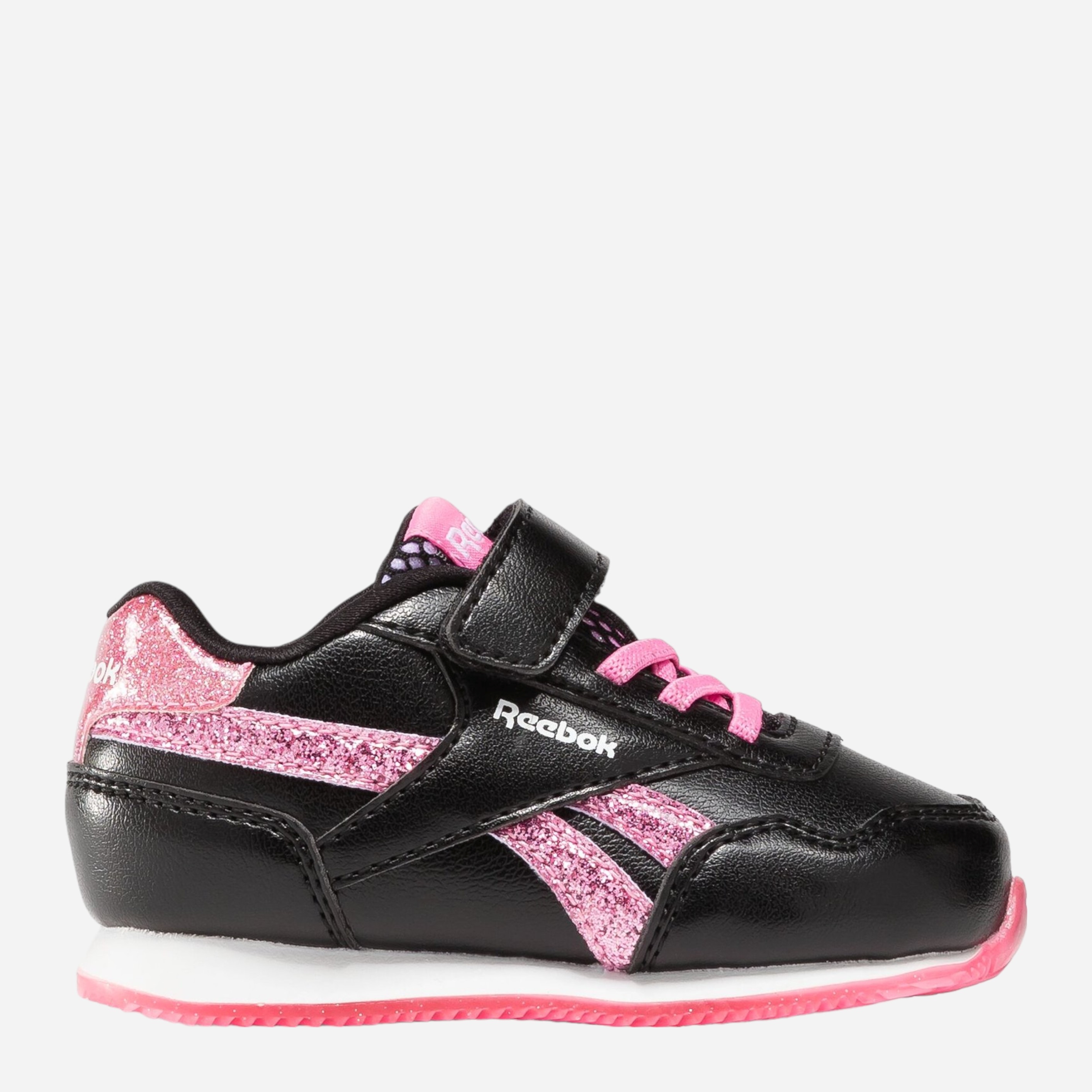 Акція на Дитячі кросівки для дівчинки Reebok Royal Cl Jog 100075178 22 Чорні від Rozetka