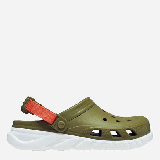 Акція на Жіночі крокси Crocs Duet Max II Clog 208776-3UA 37-38 (M5/W7) 23 см Зелені від Rozetka