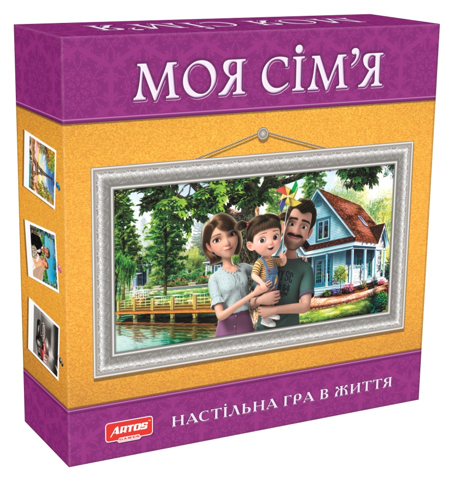 

Настольная игра Моя семья гофро