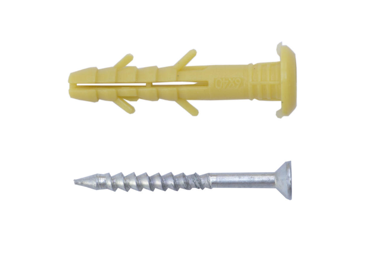 

Дюбель-гвоздь Apro - 6 x 40 мм грибок 1500 шт (SMTG-60040-C)