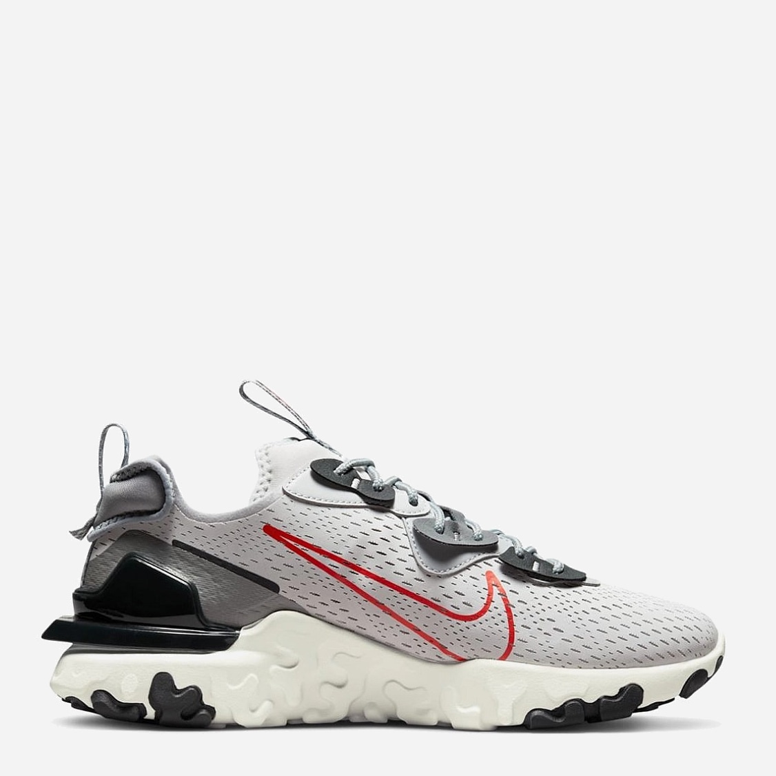 Акція на Чоловічі кросівки для бігу Nike React Vision Sc DR8611-001 44 (10US) 28 см Сірі від Rozetka