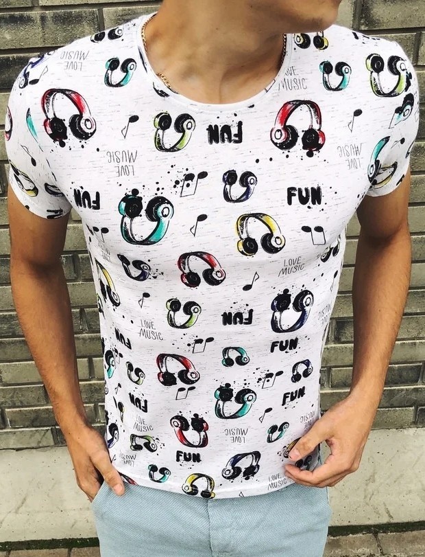 

Футболка FTX Music 5XL белая