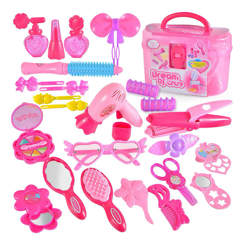 

Игровой набор для девочек в чемодане Lesko 1212АВ Pink
