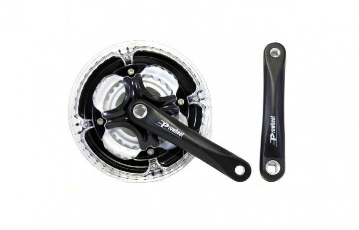 

Шатуны алюминиевые Prowheel MA-AC41 (48-38-28), L-170 mm. с защитой