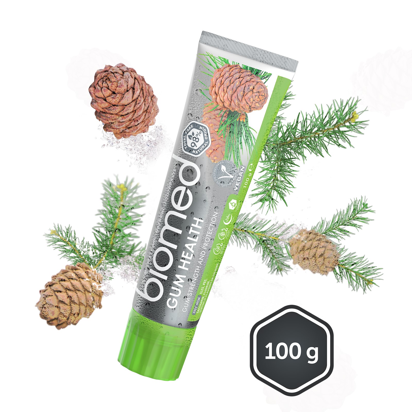Зубна паста BioMed Gum Health Здоров'я ясен 100 г (7640168932589/3800023406844) — фото 6