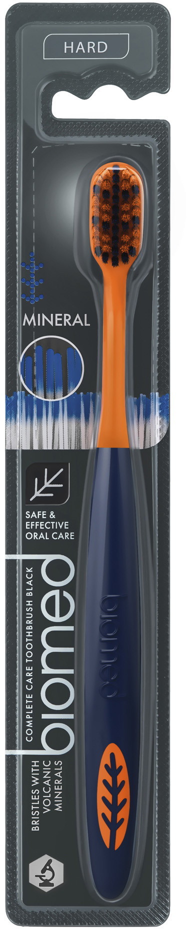Зубна щітка BioMed Mineral Жорстка Синя (3800237400027)