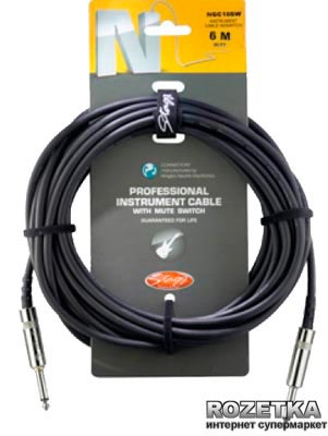 

Кабель гитарный Stagg NGC6SWR