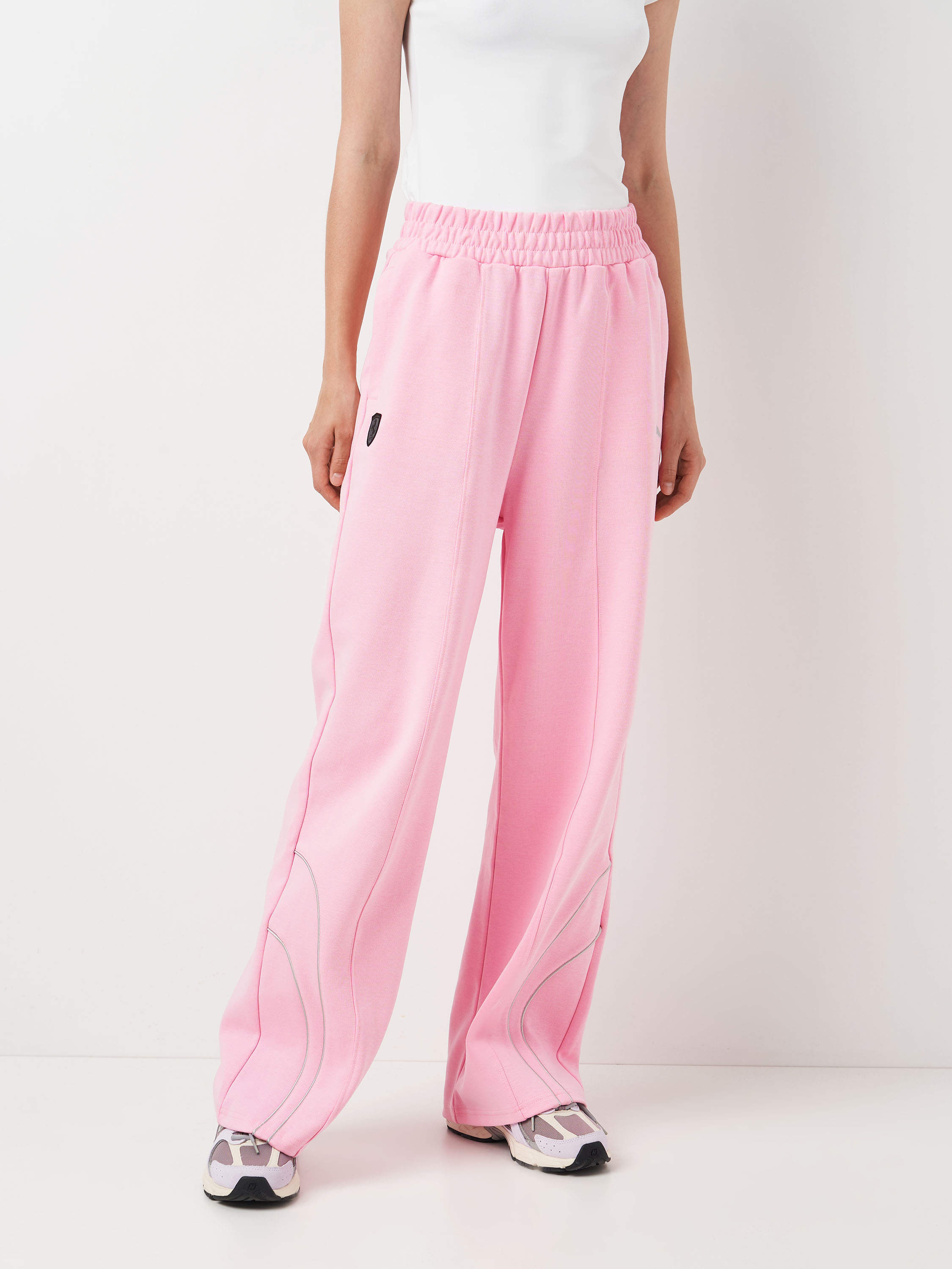 Акція на Спортивні штани жіночі Puma Ferrari Style Pants Wmn 62383405 XS Pink Lilac від Rozetka