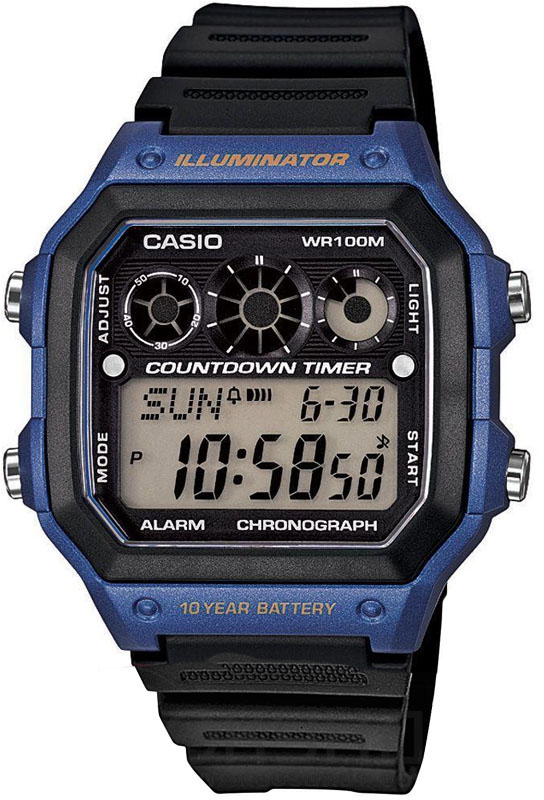 

Мужские часы CASIO AE-1300WH-2AVEF