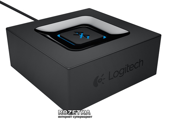 Акція на Беспроводный адаптер для аудиосистем Logitech Bluetooth Audio Adapter (980-000912) від Rozetka UA