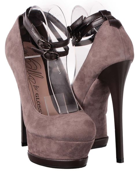 

Туфли Glossi 35 Серые 803 - 66