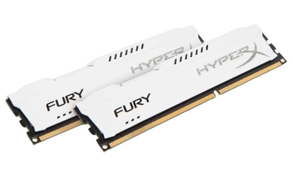 

Оперативная память HyperX DDR3-1600 8192MB PC3-12800 (Kit of 2x4096) FURY White (HX316C10FWK2/8)