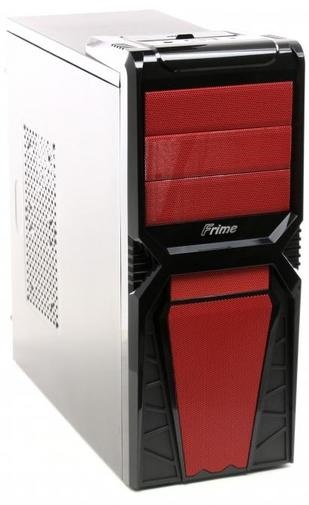 

Корпус Frime 550BR Black-Red 400W