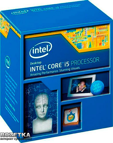 Процессор Intel Core i5-4590 3.3GHz/5GT/s/6MB (BX80646I54590