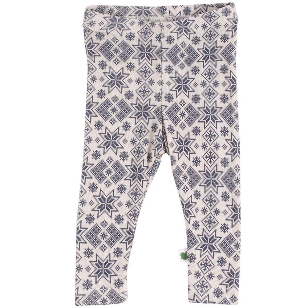 

Леггнси Снежинки" (шерсть) Fred's World By Green Cotton 56см(0-1м) (30932)