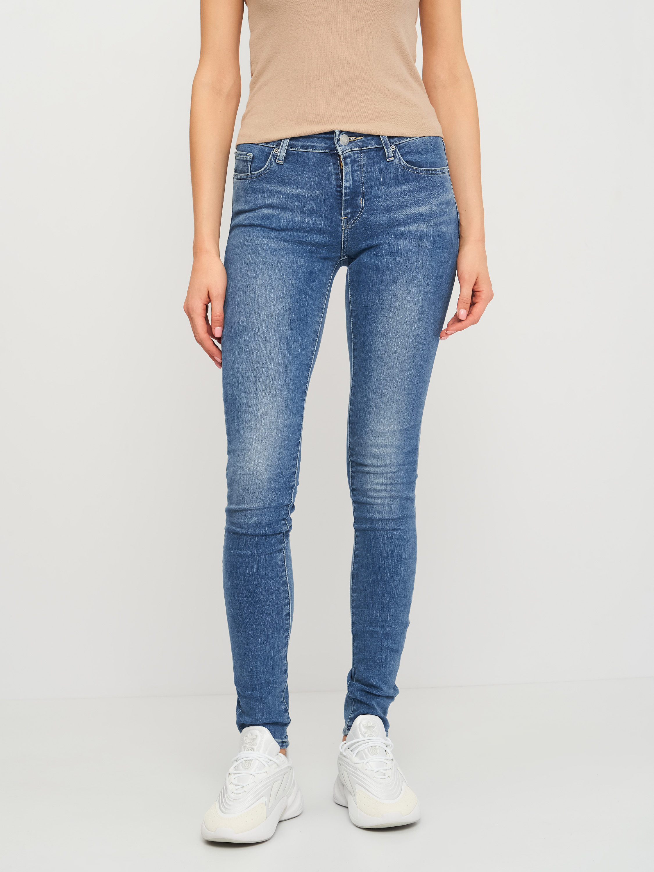 Акція на Джинси Skinny жіночі Levi's Skinny Jeans - All Play 18881-0290 W24L32 Сині від Rozetka