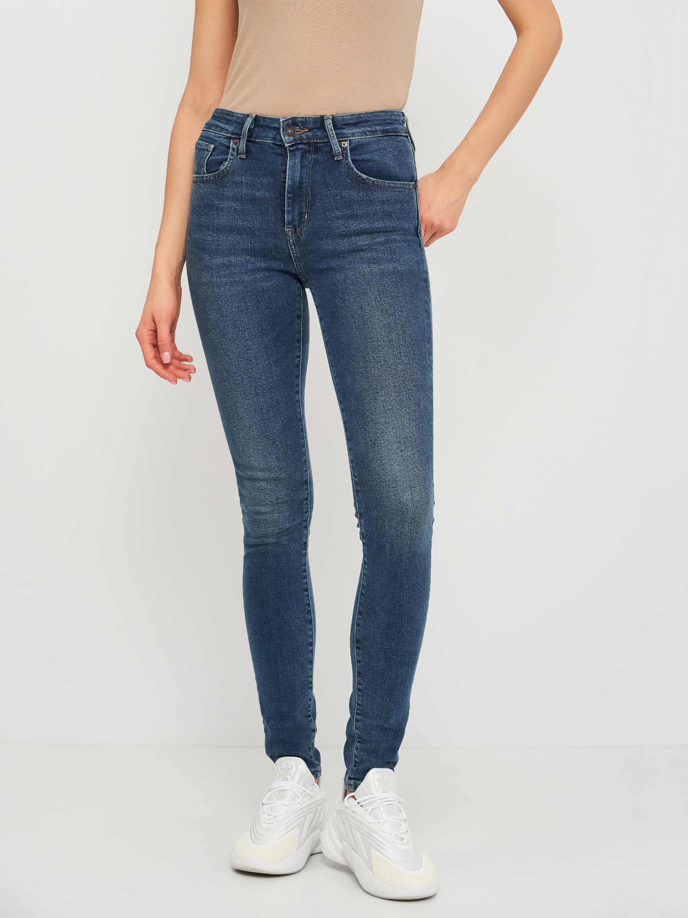 Акція на Джинси Skinny жіночі Levi's 721 High-Rise Skinny 18882-0146 W24L32 Сині від Rozetka