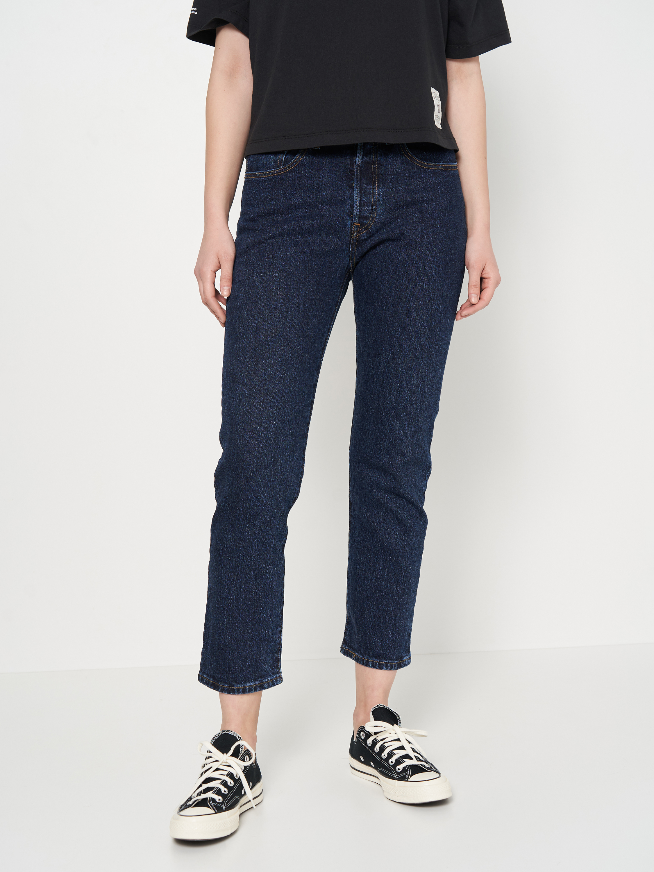 Акція на Джинси Levi's 501 Crop 36200-0179 27-28 Salsa Stonewash Blue від Rozetka