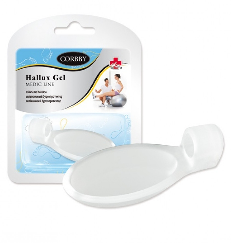 

Бурсопротектор силиконовый Corbby HALLUX GEL 1671C
