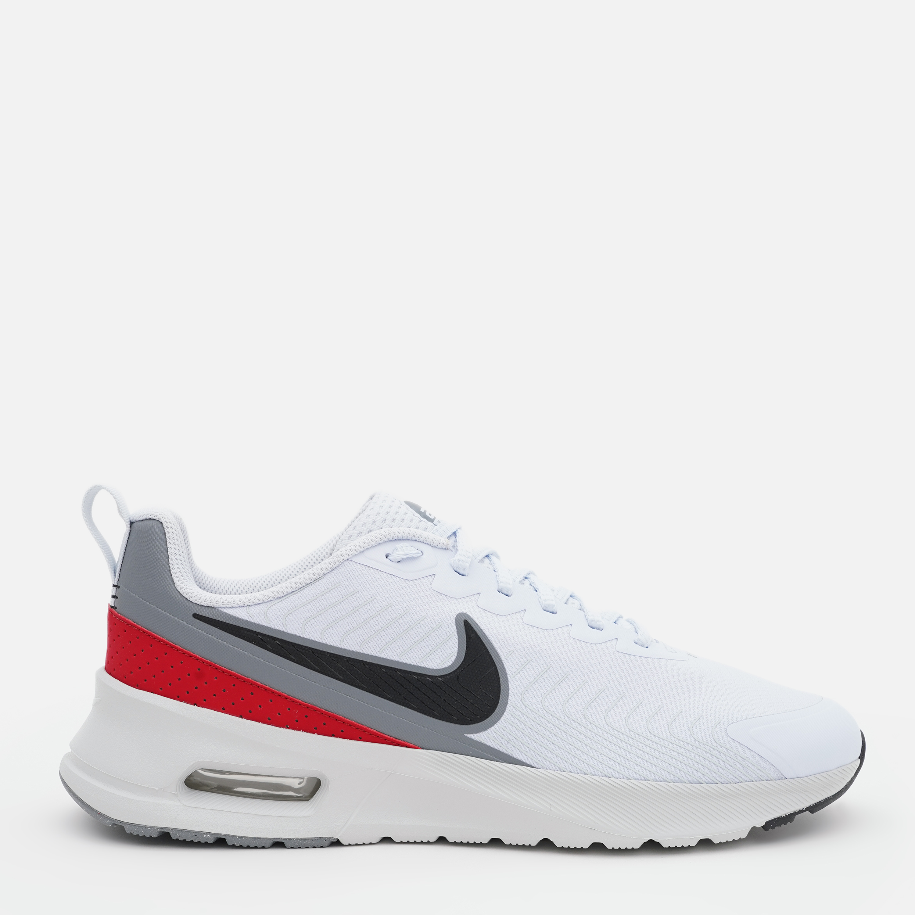 Акція на Чоловічі кросівки Nike Air Max Nuaxis FD4329-002 40 (7US) 25 см Світло-сірі від Rozetka