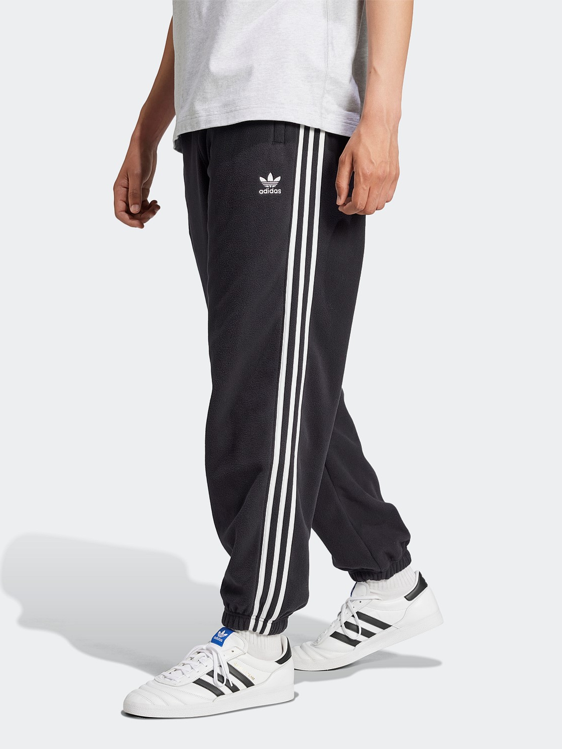 Акція на Спортивні штани чоловічі Adidas Fleece Sweatpan IZ4798 2XL Чорні від Rozetka